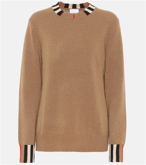 burberry cashmere sweater price|burberry icon stripe cashmere sweater.